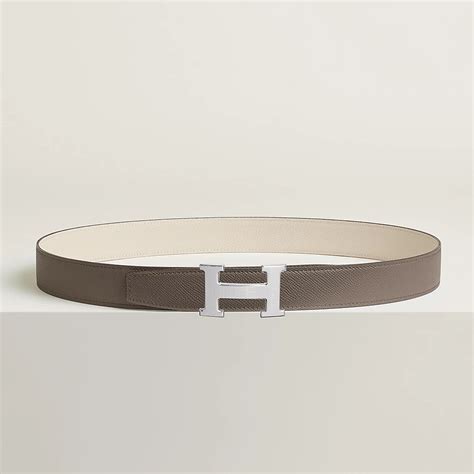 5382 Faubourg belt buckle & Reversible leather strap 32 mm